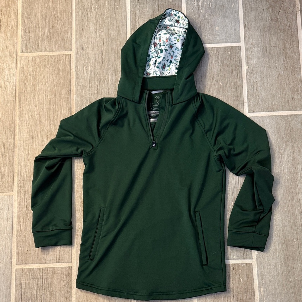 Kids Green Hoodie